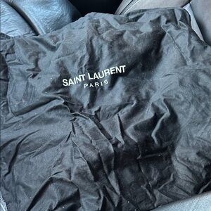 Saint Laurent Black Fabric Bag